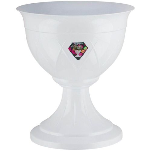 купить Цветочный горшок Santino Lilia pe picior (9.0L, Alb) в Кишинёве 