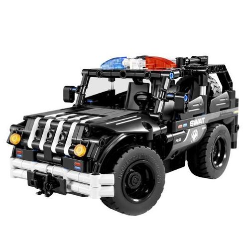 купить Конструктор iM.Master 8026 Jeep de Poliție 2în1, Mechanical Master, cu T/C, 355pcs в Кишинёве 