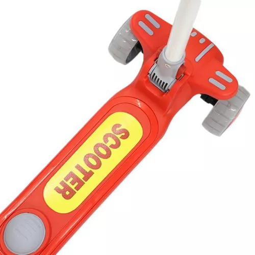 cumpără Trotinetă New World 2611 Cosmonaut cu 3 rot, rosu, 61629 în Chișinău 