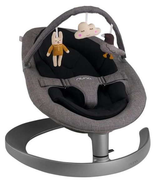 cumpără Leagăn pentru bebeluși Nuna SE10306CHCGL Sezlong Leaf Grow Charcoal în Chișinău 