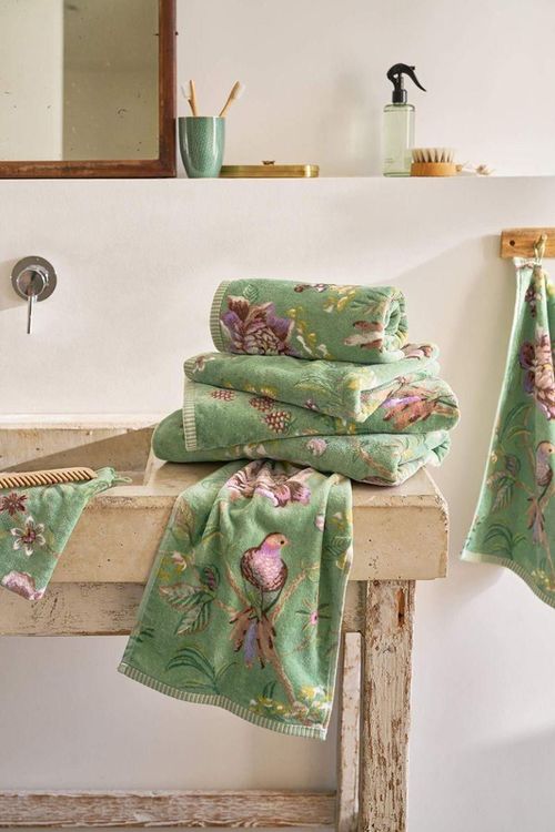 cumpără Prosop Pip Studio 320895 Secret Garden towel 30x50 Green în Chișinău 