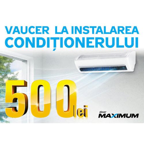 cumpără Certificat - cadou Maximum VOUCHER_500 Reducere la instalarea aparatului de aer condiționat în Chișinău 