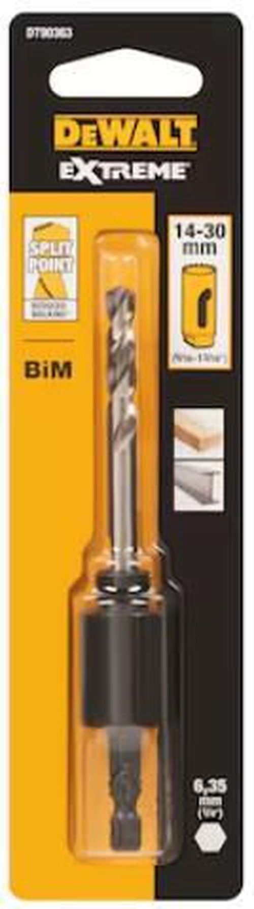 cumpără Set de tubulare, bite, duze DeWalt DT90363 Adaptor carote 10mm (Ø32-210mm) în Chișinău 