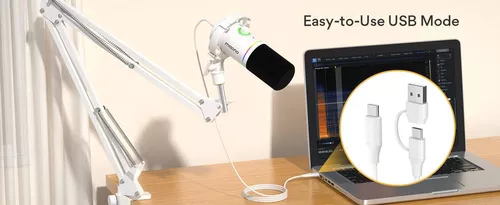 cumpără Microfon pentru PC Maono PD200XS White în Chișinău 