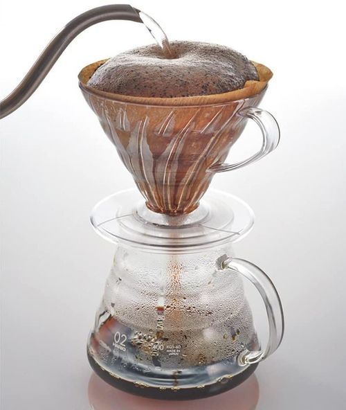 cumpără Veselă Hario VD-02T-21-2 Coffee Dripper V60 02 Clear în Chișinău 