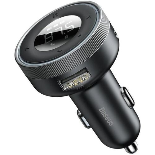 купить Зарядное устройство для автомобиля Baseus CCLH-01 Wireless MP3 Charger Enjoy, Black в Кишинёве 