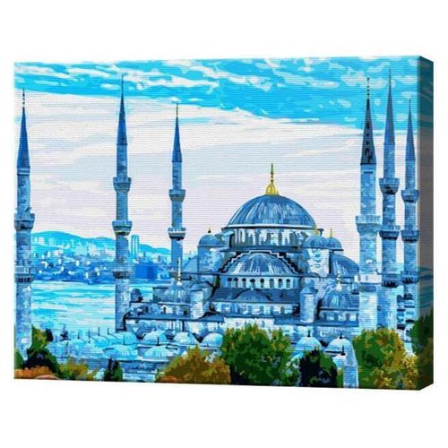 cumpără Tablou pe numere Art Gallery GX33935 Istanbul de seara 40x50cm în Chișinău 