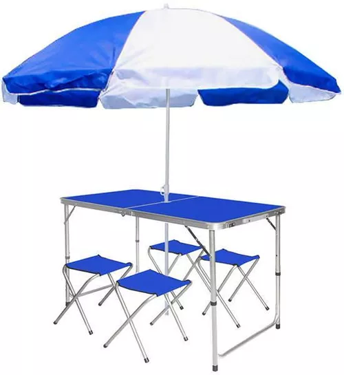 cumpără Mobilier pentru camping miscellaneous NC-18-TB002 Набор для пикника алюм. (стол+4 стула) în Chișinău 