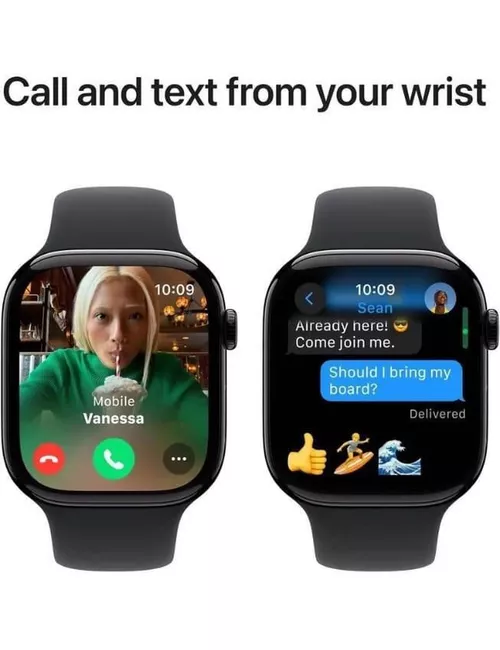 cumpără Ceas inteligent Apple Watch Series 10 GPS 46mm Jet Black Aluminium Case with Black Sport Band - M/L MWWQ3 în Chișinău 