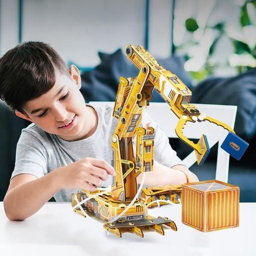 купить Конструктор Cubik Fun DS1092h 3D puzzle Braț robotic hidraulic, 185 elemente в Кишинёве 