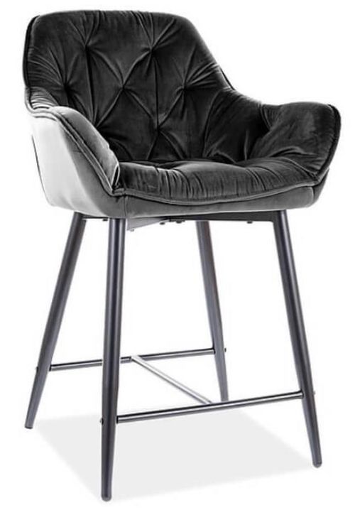 купить Барный стул Signal Cherry H-2 velvet в Кишинёве 