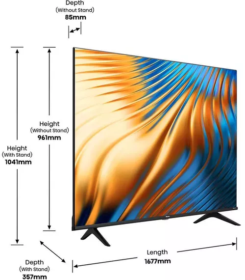 купить Телевизор Hisense 75A6BG в Кишинёве 