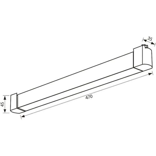 купить Освещение для помещений Vivalux 75643 Pistă de lumină cu LED-uri, DRAX, 30W, 3CCT, 2000lm, negru (VIV005208) в Кишинёве 