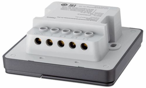 cumpără Întrerupător electric Aqara Z1 PRO - Întrerupător cu 4 butoane (cu și fără neutru) cutie pătrată de perete, neagră (ZNQBKG45LM) în Chișinău 