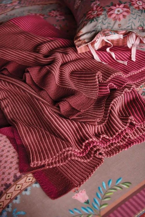 cumpără Cuvertură Pip Studio 248698 Pip Blockstripe Throw Pink 130x170 în Chișinău 