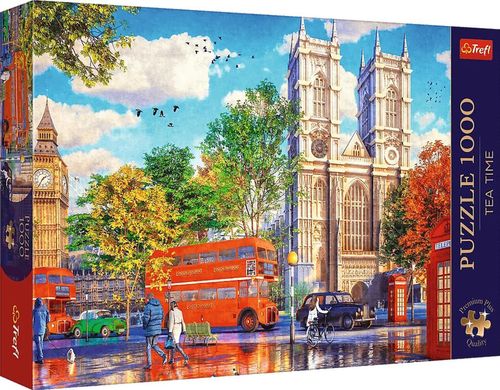 купить Головоломка Trefl R25K /32/33 (10805) Puzzle 1000 Tea Time: View of London в Кишинёве 