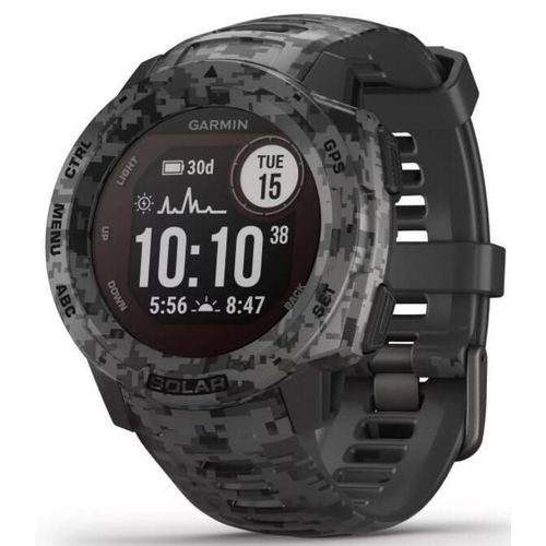 cumpără Ceas inteligent Garmin Instinct Solar – Camo Edition Graphite în Chișinău 