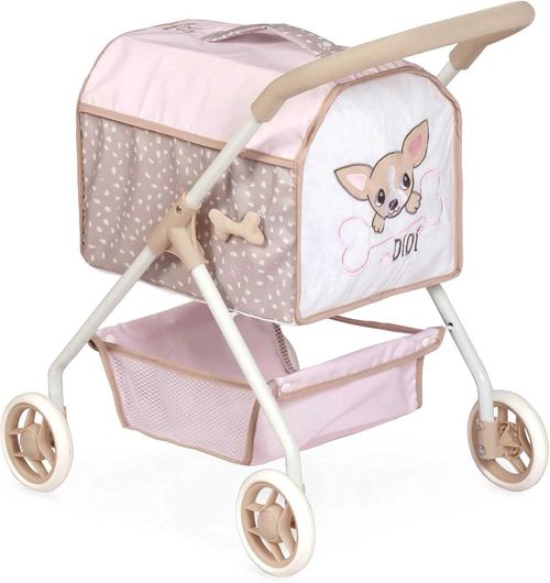 cumpără Păpușă DeCuevas 86143 Моя первая коляска для собаки и собака чихуахуа DIDI 2021 - 56 cm în Chișinău 