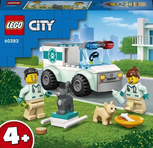 купить Конструктор Lego 60382 Vet Van Rescue в Кишинёве 