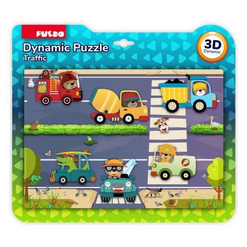 cumpără Puzzle miscellaneous B2216 Dynamic Puzzle, 17 elem. în Chișinău 