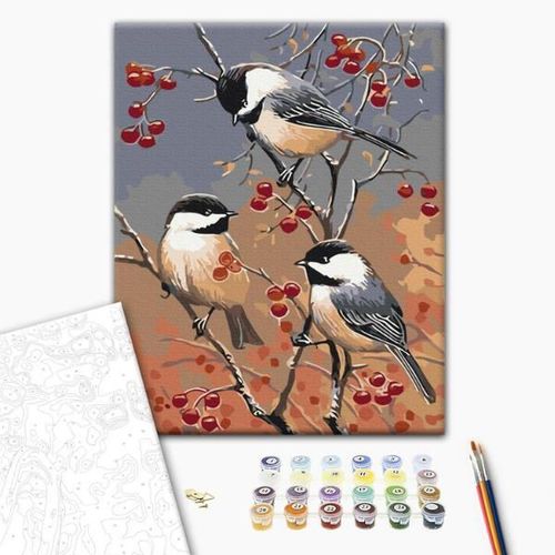 купить Картина по номерам BrushMe BS52193 40x50cm (în cutie) Pitigoii s-au întors в Кишинёве 