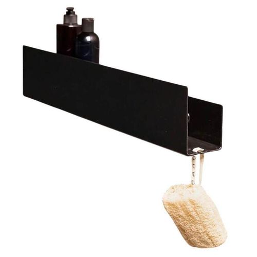 cumpără Raft de baie Luss Polita în forma de U tip A 600mm black în Chișinău 