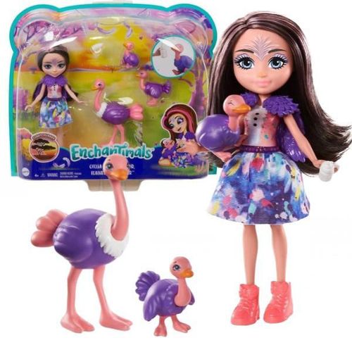 cumpără Păpușă Mattel K-GTM32 Set Familia Struțului Ofelia în Chișinău 