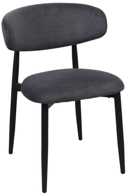 cumpără Scaun Deco Meridian Grey + Black Legs în Chișinău 
