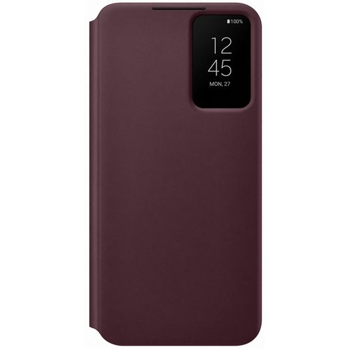 купить Чехол для смартфона Samsung EF-ZS906 Smart Clear View Cover Burgundy в Кишинёве 
