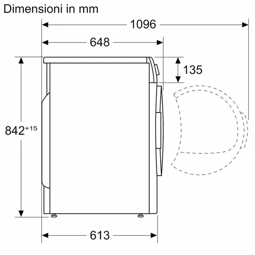 купить Сушильная машина Bosch WQG233D1IT в Кишинёве 