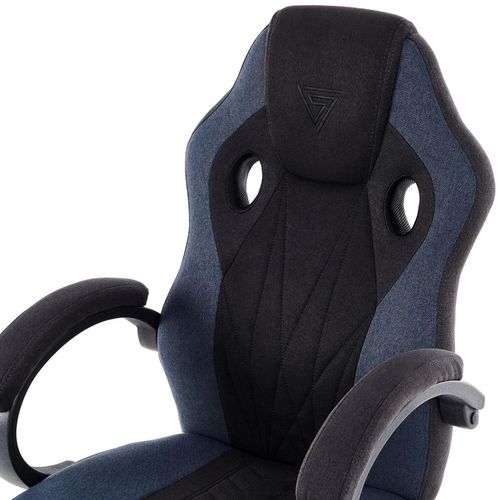 купить Офисное кресло Sense7 Prism Fabric Black and Blue в Кишинёве 