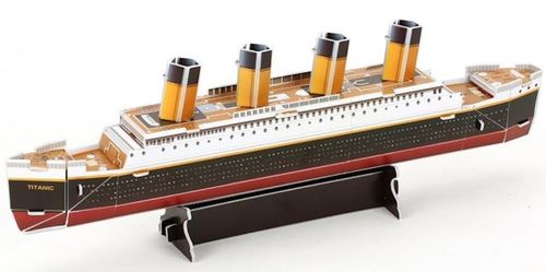 купить Конструктор Cubik Fun S3017h 3D puzzle Titanic, 114 elemente в Кишинёве 