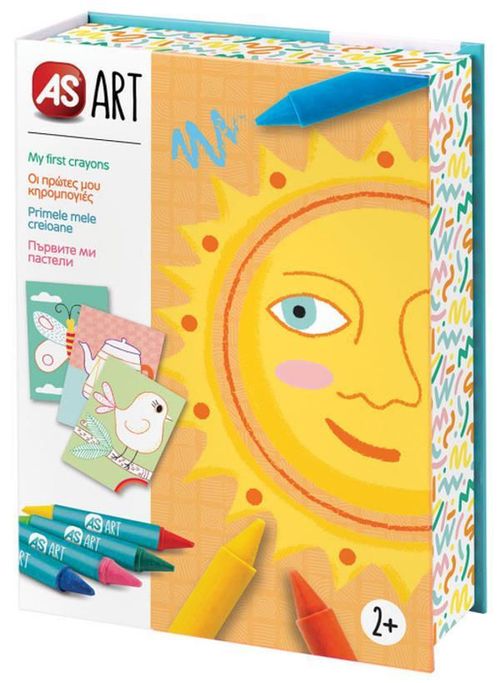 купить Набор для творчества As Kids 1038-21061 As Art - Primele Mele Creioane Cerate в Кишинёве 
