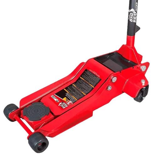 купить Домкрат Torin TZA830003, гидравлический, 95-505мм. 3т. (2-мя цилиндрами) ножной педалью в Кишинёве 