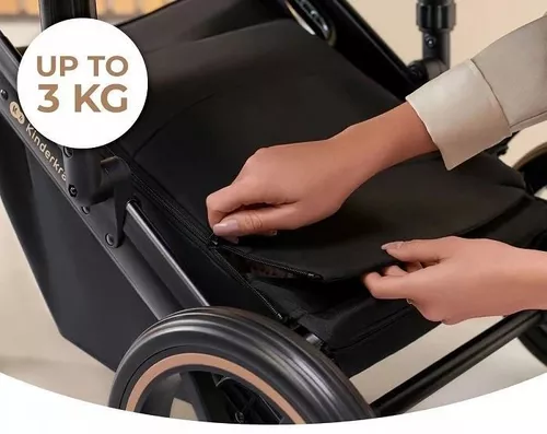 купить Детская коляска KinderKraft 2в1 Prime2 KSPRIM02GRY2000 shadow grey в Кишинёве 
