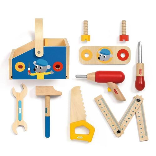 купить Игрушка Djeco DJ06649 Set de joaca bricolaj Minibrico в Кишинёве 