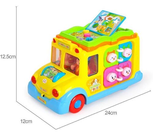 купить Головоломка Hola Toys R41A /25 (79664) autobuz scolar pe baterii (796)(12K)(G2) в Кишинёве 