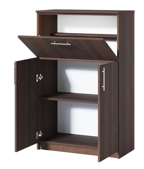 купить Офисный шкаф Fabrik Home Office-Line №9 орех тёмный в Кишинёве 