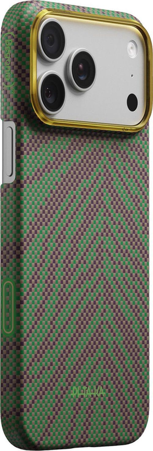 cumpără Husă pentru smartphone Pitaka iPhone 17 Pro Breath of Veins Edge (Sprout Surge-02) (BV1702P) în Chișinău 