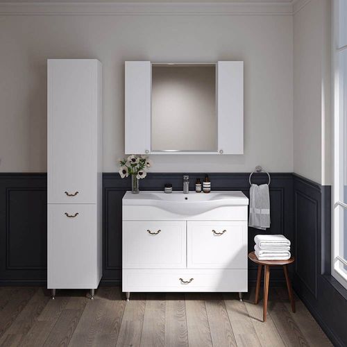 cumpără Dulap pentru lavoar miscellaneous TULUZA 100 (7100) Alb în Chișinău 