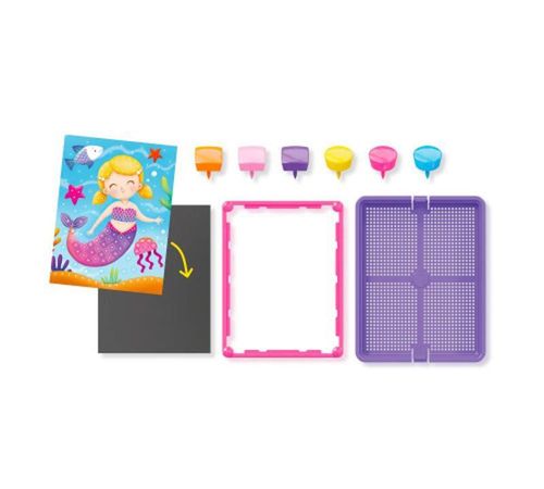 cumpără Set de creație Quercetti 2881 Play Creativo Mosaic Pin Fairy în Chișinău 