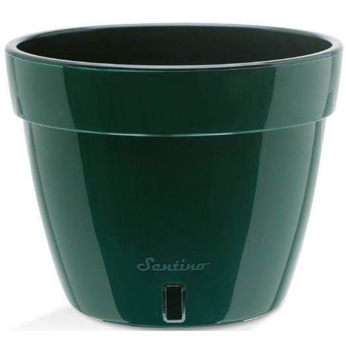 cumpără Ghiveci pentru flori Santino Asti (12.0L, Verde/Negru) în Chișinău 
