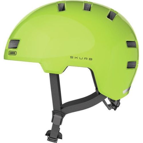 купить Защитный шлем Abus Skurb signal yellow M в Кишинёве 