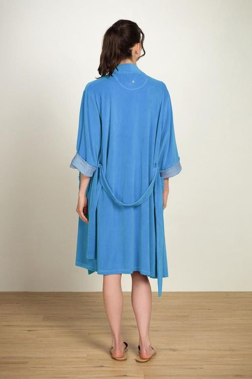 купить Домашний текстиль Pip Studio 51.510.978 Naomi Kimono Velvet Blue S Blue в Кишинёве 