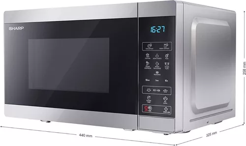 купить Микроволновая печь Sharp YC-MS02E-S в Кишинёве 