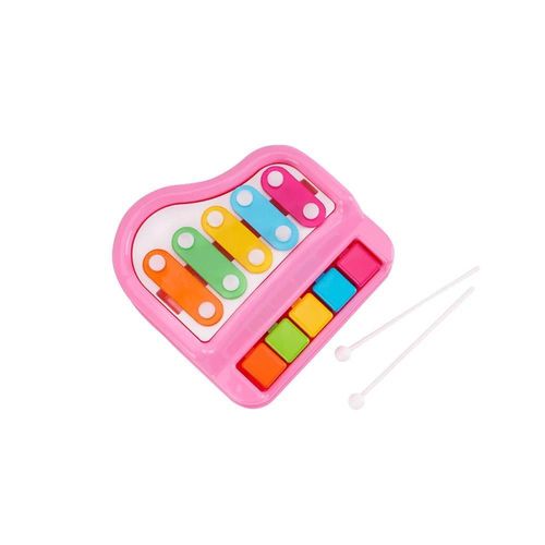 cumpără Jucărie muzicală Technok Toys (7907) Xilofon-pian pentru copii, roz în Chișinău 