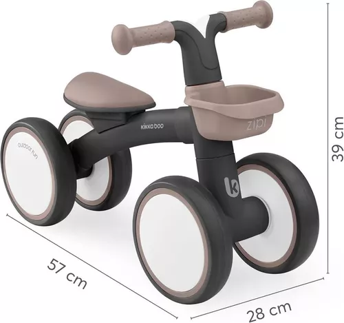 cumpără Bicicletă Kikka Boo 31006030040 Bicicleta fara pedale Ride-On Zipi Grey în Chișinău 