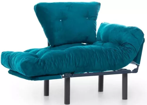 cumpără Fotoliu Trendy Nitta Single-Verde Petrol în Chișinău 