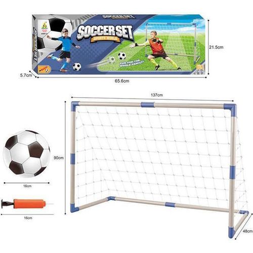 купить Спортивное оборудование miscellaneous 4553 Poarta fotbal plastic 1.37*0.90*0.48 m 360227 pt copii в Кишинёве 
