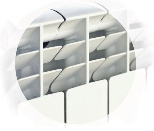 купить Радиатор Radiatori 2000 Design Mirado 600/96 aluminiu (1elem.) в Кишинёве 
